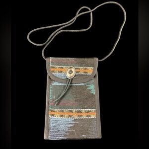 Aztec Tapestry Crossbody Bag Small By Huaztec West From Portland Oregon.
